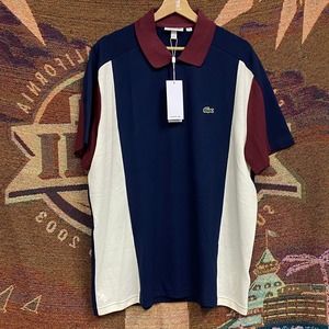 Lacoste Color Block Style Polo NWT